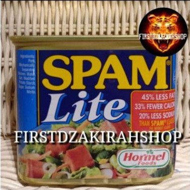 

hormel spam lite 340gr kornet babi