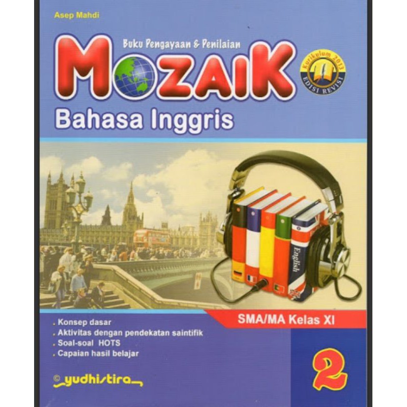 buku mozaik bahasa Inggris kelas 11