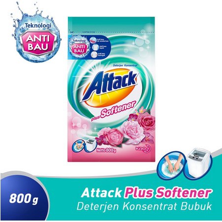 Attack Plus Softener 800 gr