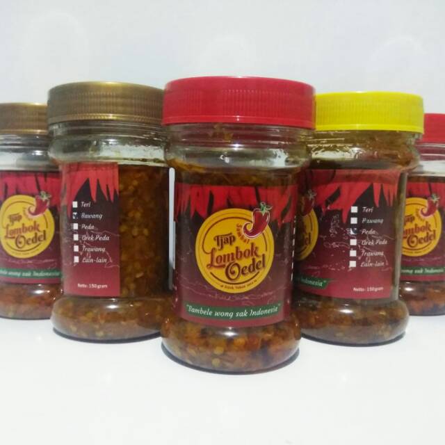 

Sambel Teri tjap oedel Semarang