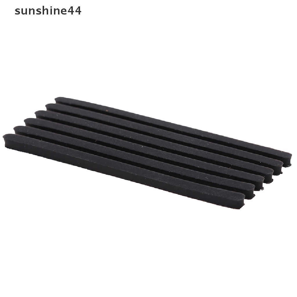 Sunshine 6pcs / lot Frame Karet Pelindung Layar Untuk Laptop Lenovo Dell HP ASUS