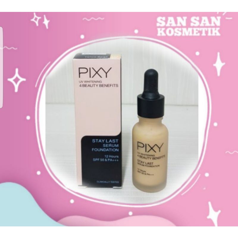 PIXY 4BB STAY LAST SERUM FOUNDATION