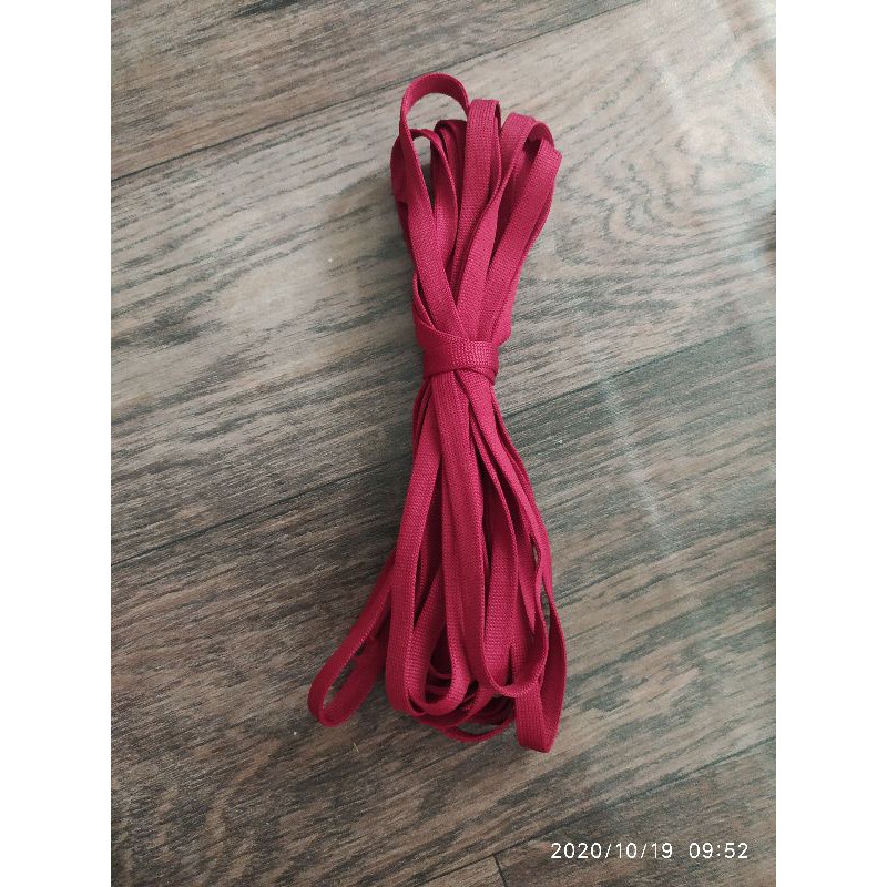 tali ito sageo untuk katana samurai merah maroon