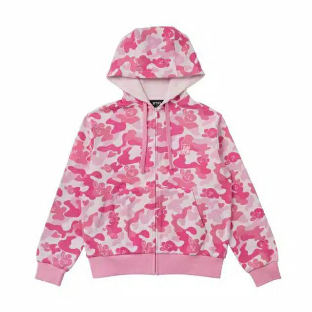 NC READY- BT21 COOKY Jaket Hoodie Army BTS Official