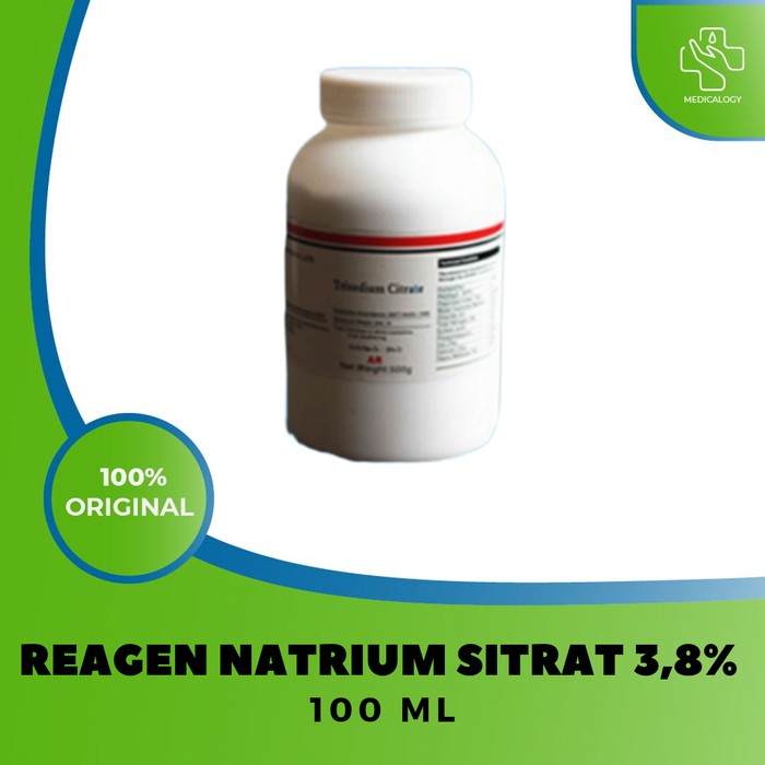 REAGEN NATRIUM SITRAT 3,8% 100 ML