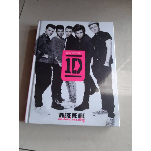 One direction Where we are SIGNED book