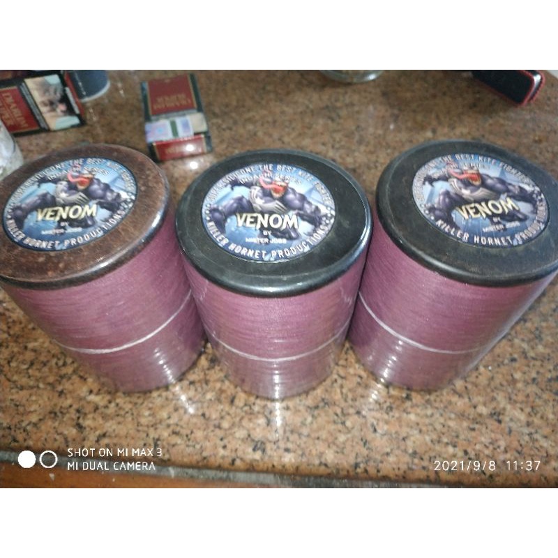 gelasan killer hornet venom klos kayu 6000 yards size 20