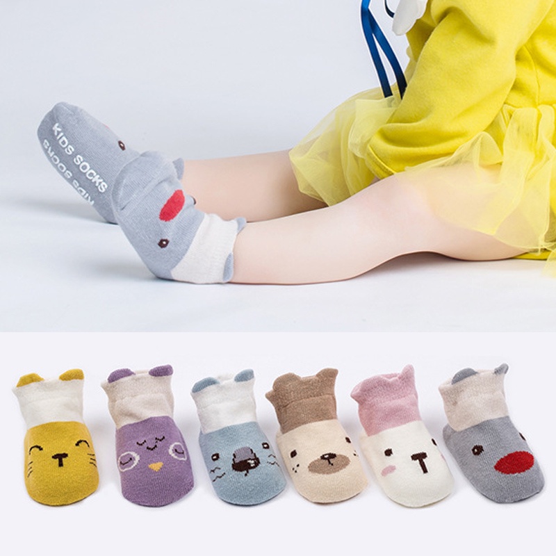 Lucu Kaus Kaki Anak Anti Slip/Kaos Kaki Bayi /Kaus Kaki Bayi Musim Panas/C 120-125