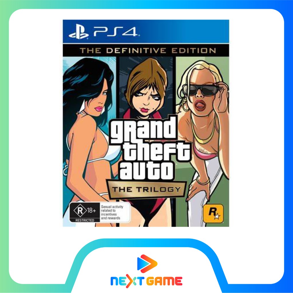 PS4 GTA - Grand Theft Auto The Trilogy The Definitive Edition