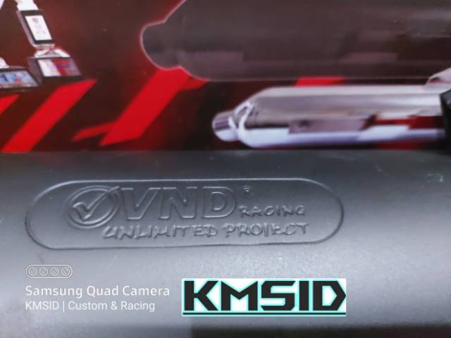 Knalpot Tsukigi VND New Beat LED / Genio / All New Scoopy 2021-2