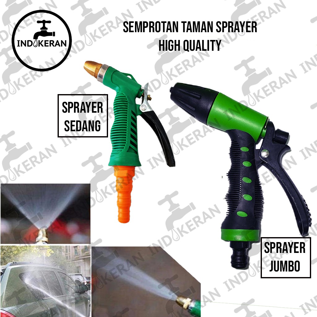 INDOKERAN - Hose Nozzle Spray Taman - High Quality