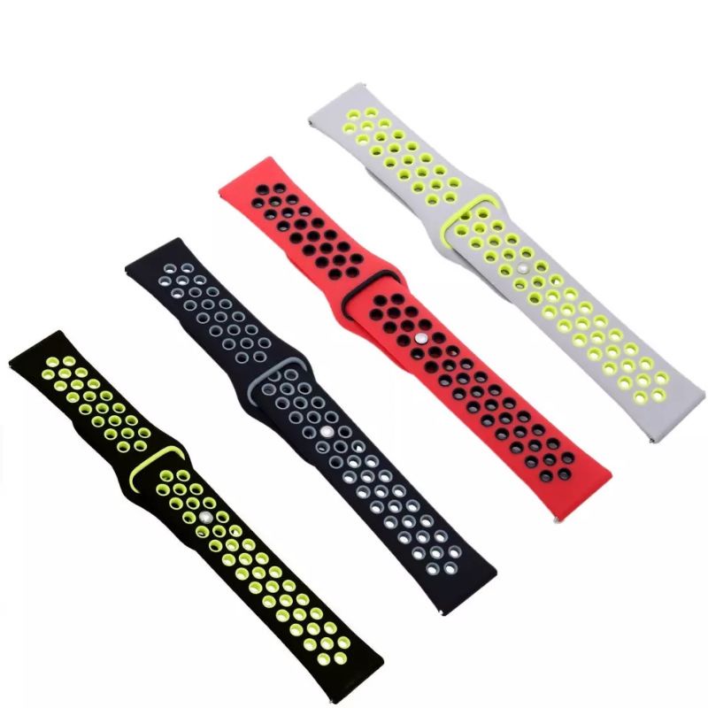 Strap Sports Silikon 20mm 22mm Huami Amazfit GTS GTR Bip Samsung Galaxy Watch Huawei Haylou