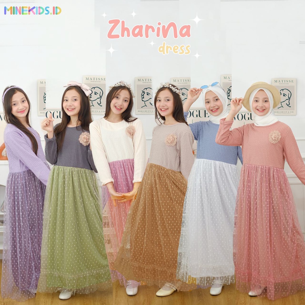 Zharina Dress By Minekids