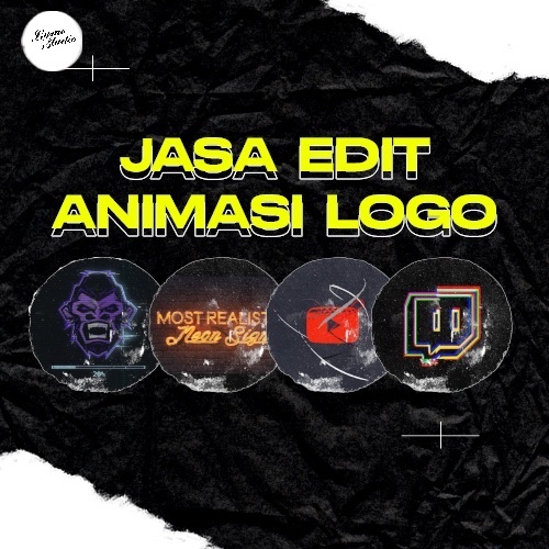 Jasa Edit Logo Animasi | Edit Opening Youtube | Edit Intro