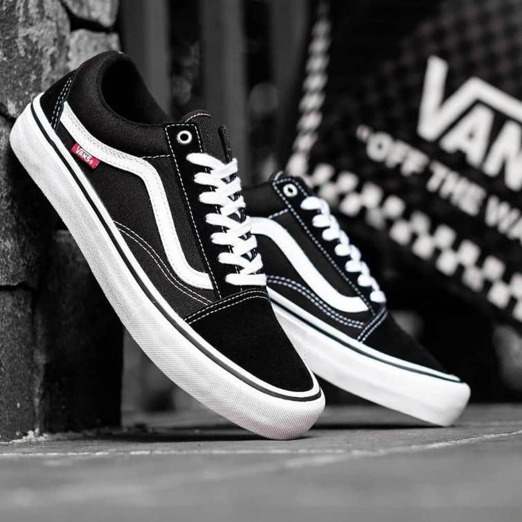 sepatu Vans old school/sepatu vans/vans original/vans catur/vans hitam putih/vans pria/vans pum N08L