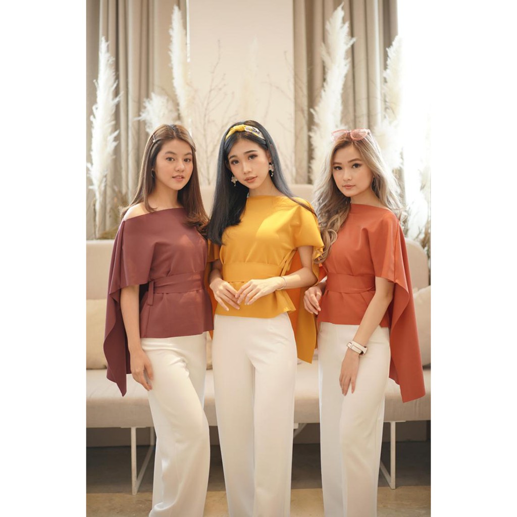Azalea Top/Atasan Murah/Atasan Premiun Scuba/Atasan Scuba