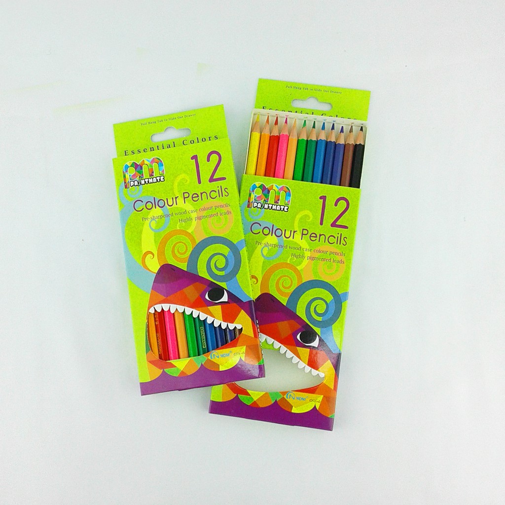 

Pensil Warna Paintmate panjang 12 warna Color Pencil