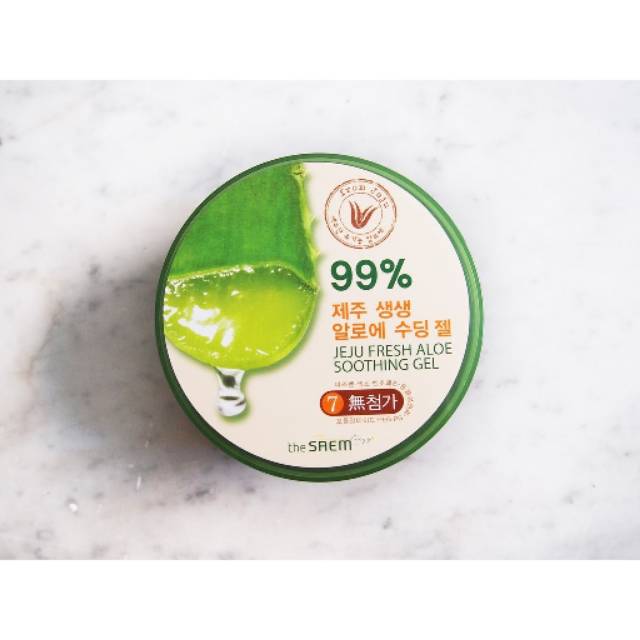 The saem 99% aloe vera soothing gel