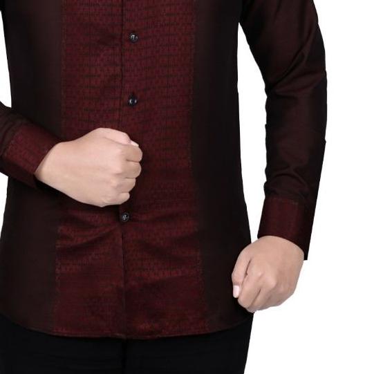 ➬ BAJU KOKO MEWAH KUALITAS PREMIUM POLA SLIMFIT (MOTIF MODERN) ◄