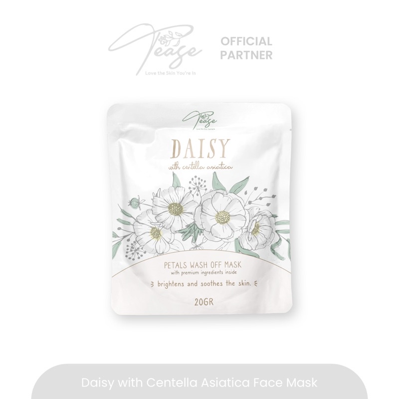 Tease Daisy dan Ekstrak Centella Asiatica