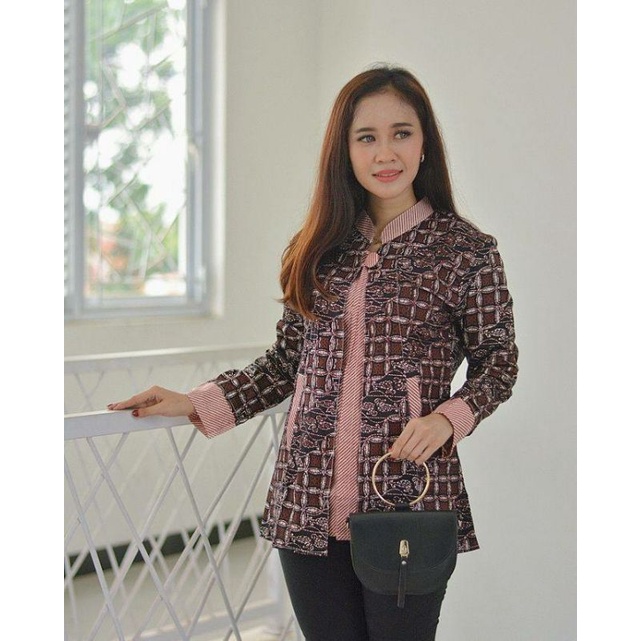 Blus batik pekalongan/blus batik murah/baju batik/blus batik katun