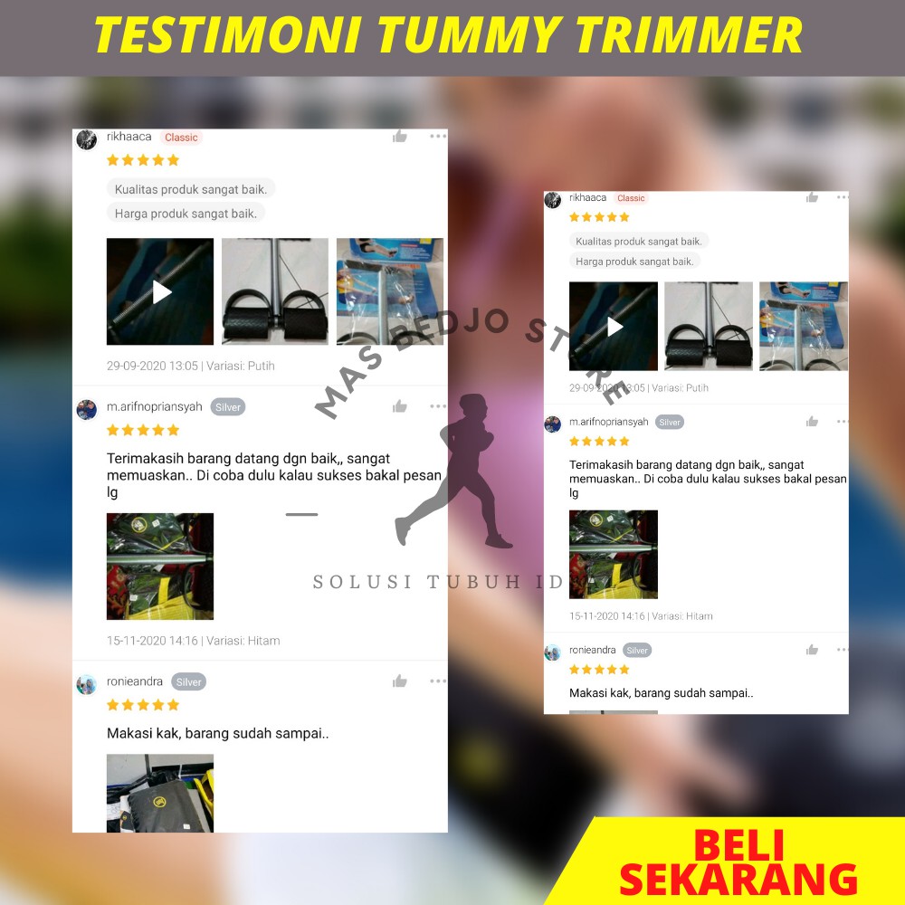 ALAT FITNESS DI RUMAH ALAT OLAHRAGA ALAT FITNES TUMMY TRIMMER HG09