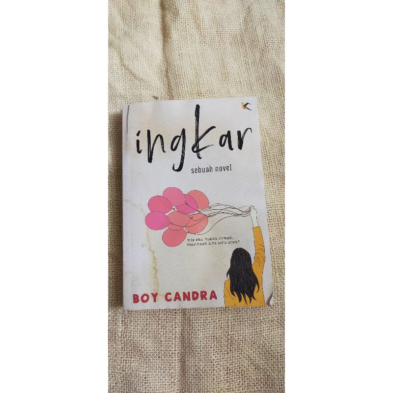 Ingkar novel (Boy Candra)