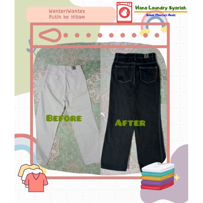 (18g)Wenter Wantex Super Pewarna Pakaian Anti Luntur Naptol