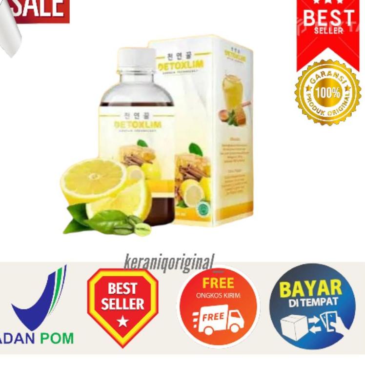 [PRODUK MJN8E] Madu Detoxlim Original 100% Madu Herbal Penurunan Berat Badan Ampuh Madu Detoslim Unt
