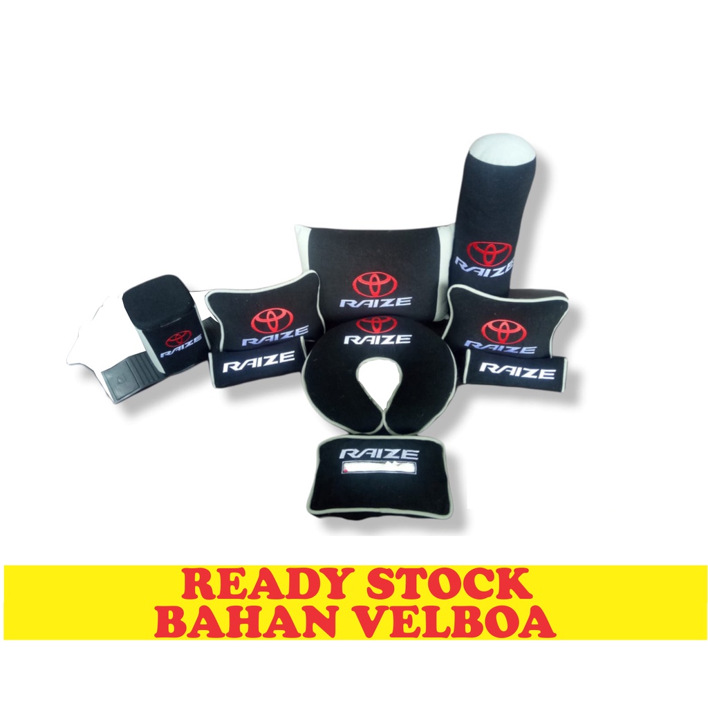 HEADREST MOBIL TOYOTA RAIZE BANTAL MOBILRAIZE TEMPAT SAMPAH MOBIL RAIZE AKSESORIS INTERIOR MOBIL