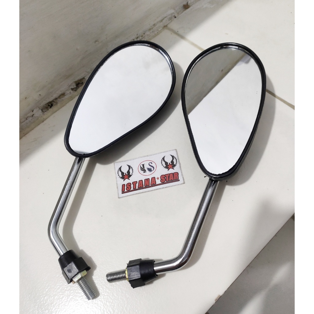 Spion standar fu kaca spion standar satria fu tangkai crome drat 12