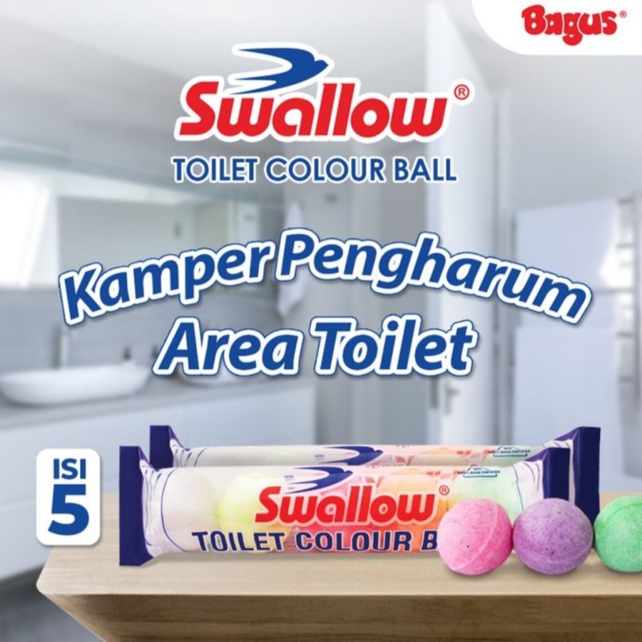 Kamper Swallow Toilet COLOUR Ball Isi 5