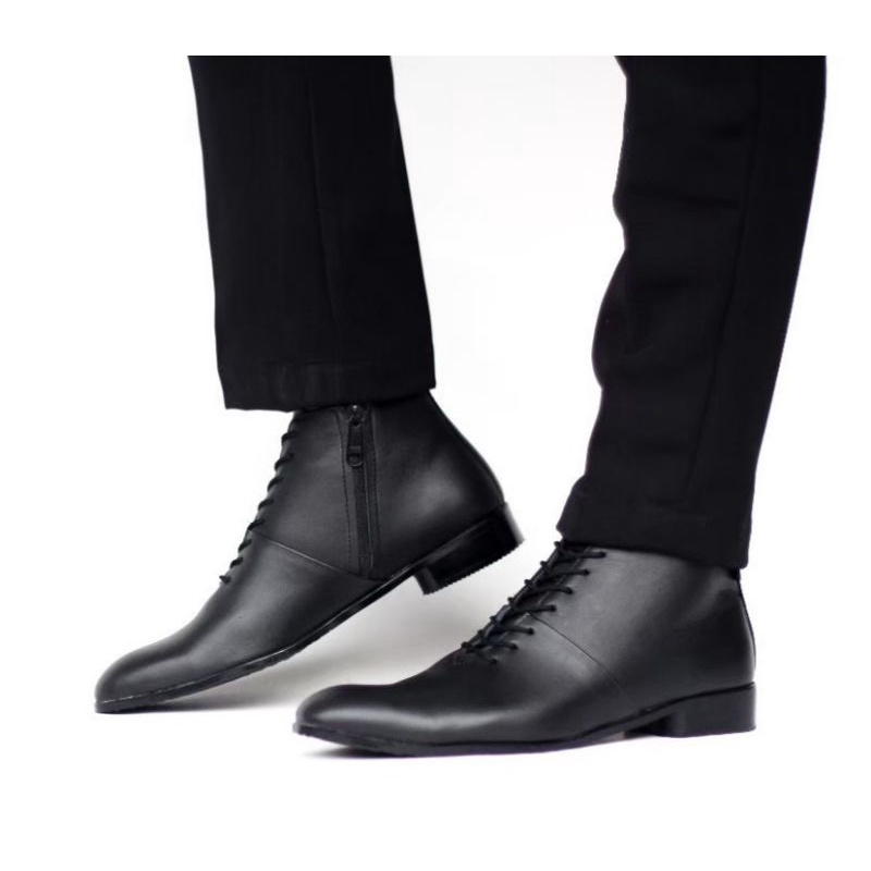 SEPATU FORMAL TINGGI SEPATU DINAS KULIT SEPATU KANTOR CEVANY WOSSLET ORIGINAL