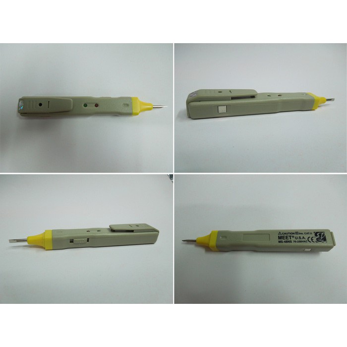 Promo Tespen  Electric Tester Screwdriver  MEET MS 48NS Mengeluarkan Bunyi Limited