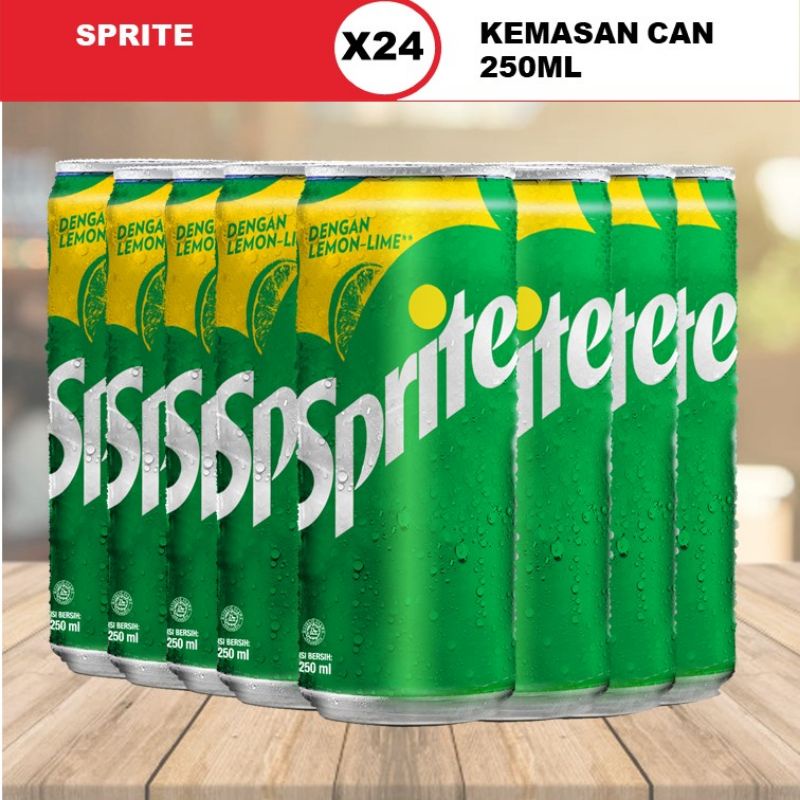 

Sprite Can 250 ML ISI 24 CAN