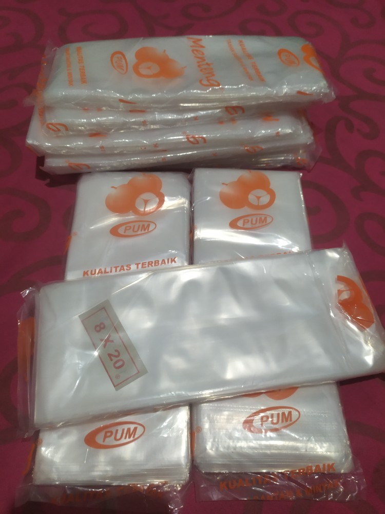 Plastik Pe Menteng Plastik Es Lilin Es Mambo Plastik Buat Sendok Sama Garpu 8x20