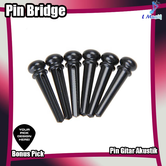 PIN BRIDGE GITAR PAKU GITAR AKUSTIK