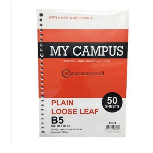 

Kiky Loose Leaf My Campus Polos (50lbr) B5