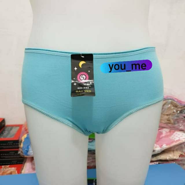 Celana dalam wanita polos impor merek say yes / free size