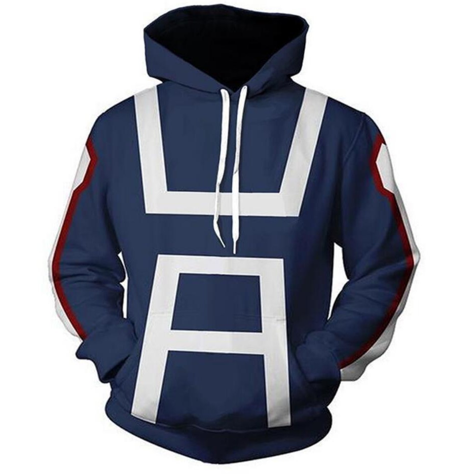 Sweater Cosplay Deku Boku no Hero Academia Cosplay Navy