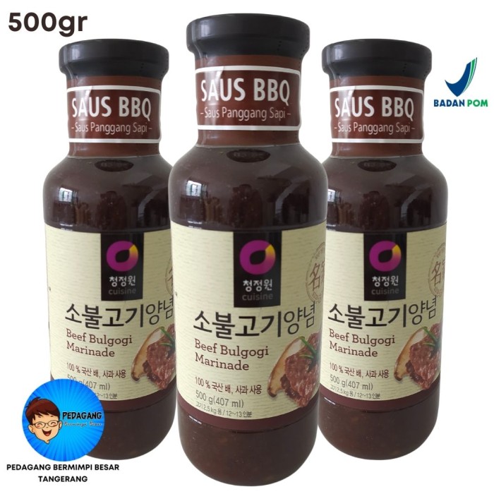 

Ready- Daesang Beef Bulgogi Marinade Sauce 500Gr / Saus Bumbu Bbq Korea