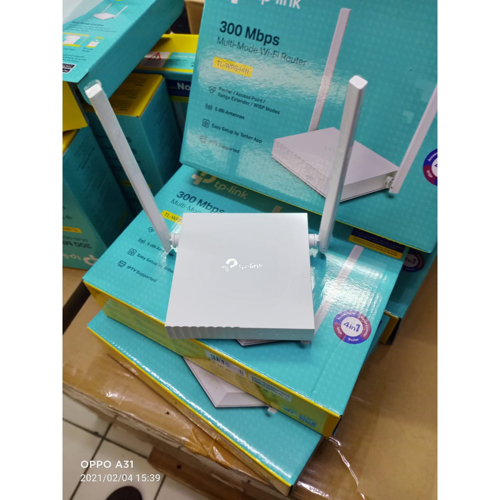 TL-WR844N 300 Mbps Multi-Mode Wi-Fi Router