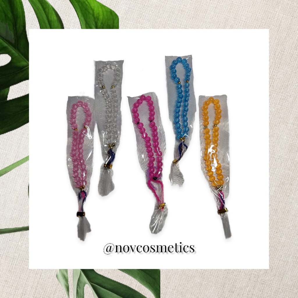 Tasbih Mutiara Kecil Murah Kemasan Plastik ❤