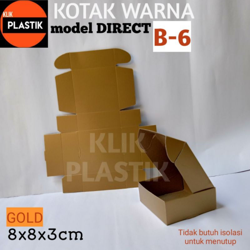 

Isi 36pcs KOTAK AKSESORIS B-6 GOLD TEMPAT SOUVENIR PILLOW BOX KARDUS BUNGKUS KADO