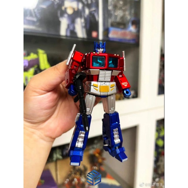 Newage H27M G1 David Transformers Legends Scale Optimus Electroplating Version