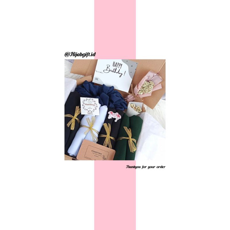 

Giftbox/Hampers kado ultah, anniversary, wedding, graduation custom