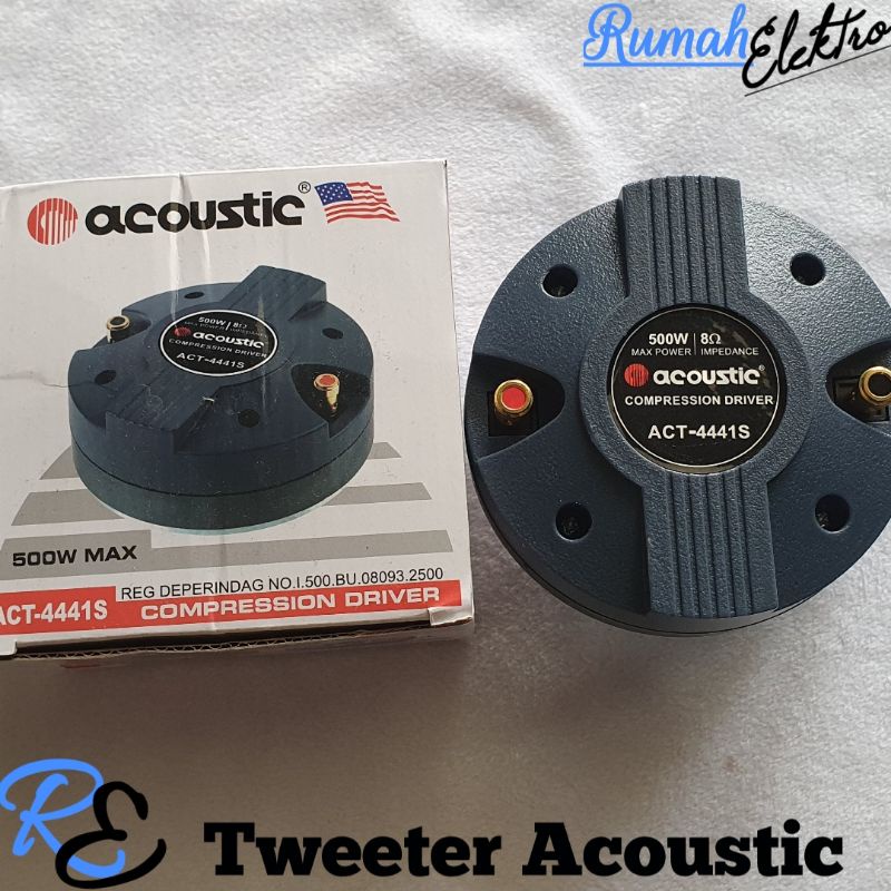 Driver Horn Tweeter Acoustic 500 Watt