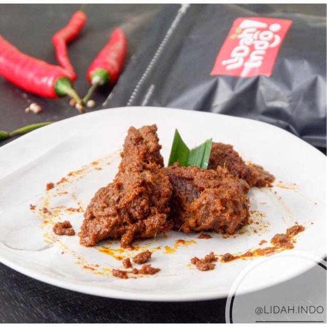 

Rendang Lidah indo , siap makan