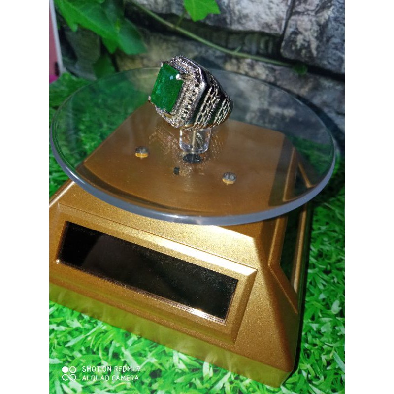 cincin batu Jamrud Colombia + memo(SOLDOUT)