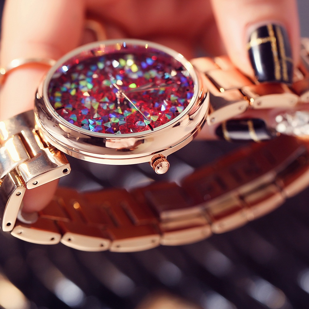 【Factory Outlet】【Gift box packaging】 Guou Watch Stainless Brand